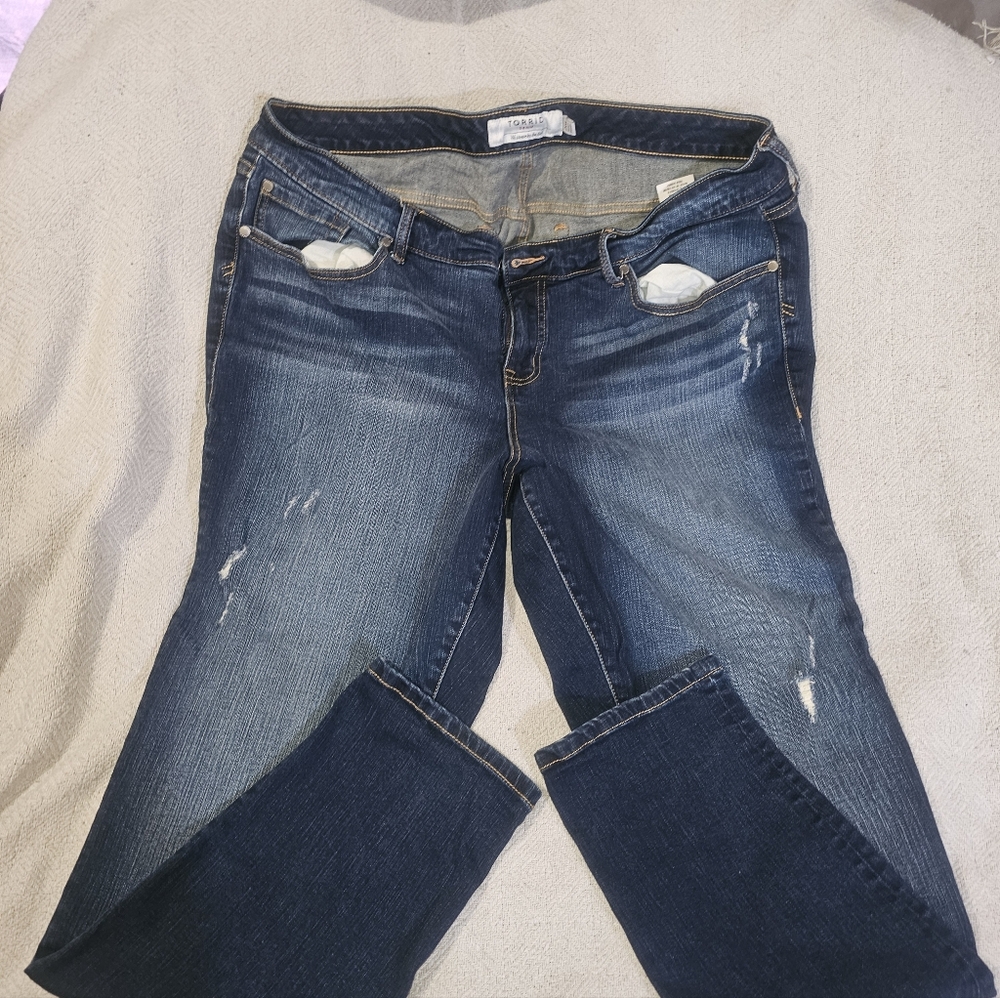 Torrid Dark Wash Jeans Size 20R